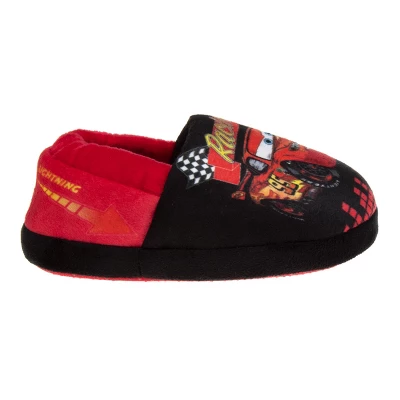 Disney Pixar Cars Lightning McQueen Plush Slippers (Toddler) 2 Disney Pixar Cars Lightning McQueen Plush Slippers (Toddler) - Image 2