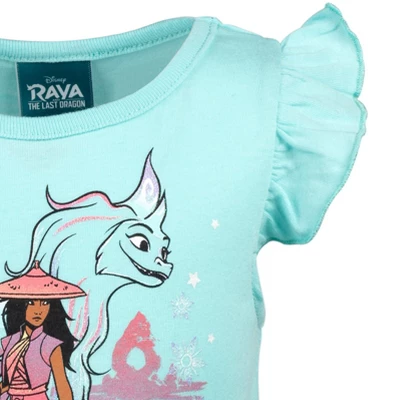 Disney Lilo & Stitch Raya And The Last Dragon Encanto Moana Mirabel Sisu Girls Dress Tulle Dress Little Kid To Big Kid 3 Disney Lilo & Stitch Raya And The Last Dragon Encanto Moana Mirabel Sisu Girls Dress Tulle Dress Little Kid To Big Kid - Image 3