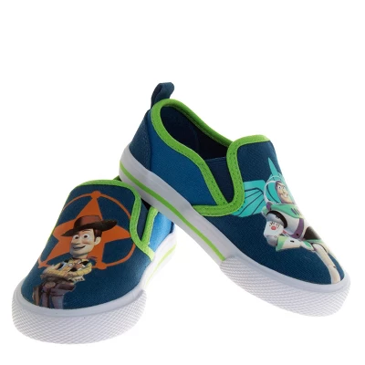 Mickey Mouse Kids Casual No Lace Shoes - Low Top Canvas Slip-on Tennis Boys Sneakers - Disney Character Sneaker Shoe (Size 5-12 Toddler - Little Kid) 6 Mickey Mouse Kids Casual No Lace Shoes - Low Top Canvas Slip-on Tennis Boys Sneakers - Disney Character Sneaker Shoe (Size 5-12 Toddler - Little Kid) - Image 6