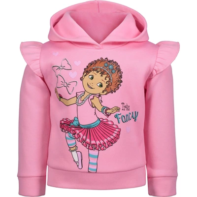 Disney Fancy Nancy Girls Fashion Pullover Fleece Hoodie & Leggings 1 Disney Fancy Nancy Girls Fashion Pullover Fleece Hoodie & Leggings