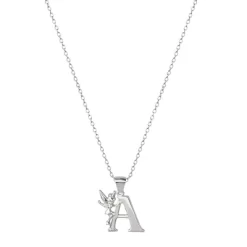 Disney Tinkerbell Initial Silver Pendant Necklace 22 Disney Tinkerbell Initial Silver Pendant Necklace -Family Trends Shop GUEST add49048 5fb7 49b5 a051 a9d1aab917bc