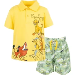 Disney Lion King Mickey Mouse Polo Shirt And Shorts Toddler -Family Trends Shop GUEST af0d8458 2946 4be5 b2ed a413fbcfdc95
