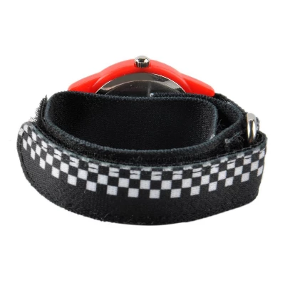 Boys' Disney Cars Lightning Mc Queen Red Plastic Time Teacher Watch - Black 2 Boys' Disney Cars Lightning Mc Queen Red Plastic Time Teacher Watch - Black - Image 2