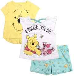 Disney Girl's 3-Pack Fancy Nancy Short Set With Tee, Tank Top And Print Shorts For Infants -Family Trends Shop GUEST b2f93c81 ddc8 4410 9e72 88a521dacd2b