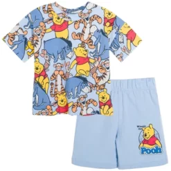 Disney Mickey Mouse Winnie The Pooh Donald Duck Pluto Piglet Tigger Graphic T-Shirt And Shorts Set Infant To Big Kid -Family Trends Shop GUEST b318b561 c159 426b b438 dca5a18abadd