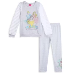 Disney Princess Cinderella Aurora Belle Girls Graphic T-Shirt And Leggings Outfit Set -Family Trends Shop GUEST b35b5d4b ec2a 4f24 8631 f3c4c551c3c7
