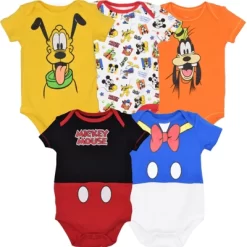 Disney Mickey Mouse Lion King Winnie The Pooh Pixar Toy Story Finding Nemo Baby 5 Pack Bodysuits Newborn To Infant -Family Trends Shop GUEST b410b444 0155 4405 af4f 22c58760e6e2