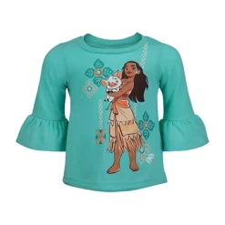 Disney Moana Girls T-Shirt And Leggings Outfit Set Little Kid To Big Kid