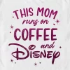 Men's Disney This Mom Runs On Coffee T-Shirt