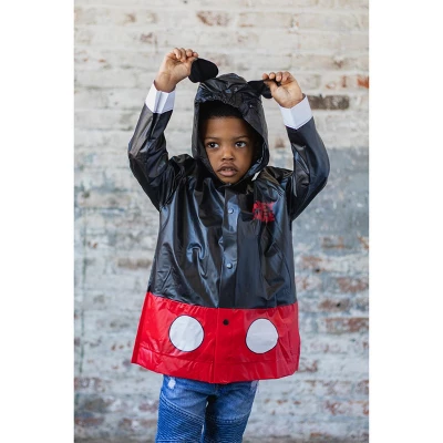 Disney Mickey Mouse Waterproof Hooded Rain Jacket Coat Toddler 4 Disney Mickey Mouse Waterproof Hooded Rain Jacket Coat Toddler - Image 4