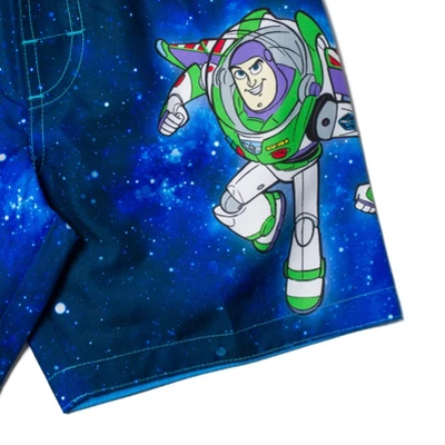 Disney Pixar Pixar Toy Story Buzz Lightyear Woody Alien Swim Trunks Bathing Suit Little Kid 3 Disney Pixar Pixar Toy Story Buzz Lightyear Woody Alien Swim Trunks Bathing Suit Little Kid - Image 3