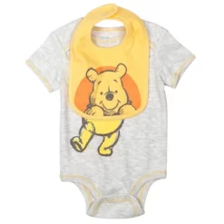 Disney Winnie The Pooh Baby Bodysuit Pants Bib And Hat 4 Piece Outfit Set Newborn To Infant -Family Trends Shop GUEST b9ffe7ef 7c8f 40c5 805a f2f8327c5774
