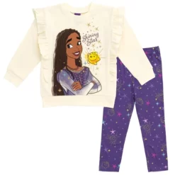 Disney Wish Asha Star Girls Fleece Sweatshirt And Pants Set Toddler To Little Kid -Family Trends Shop GUEST bc57c34a 1fcc 449b be93 946d25d58b06
