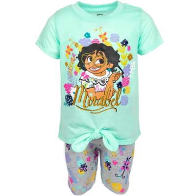 Disney Encanto Mirabel Luisa Isabella Girls T-Shirt And Shorts Outfit Set Toddler To Big Kid 5 Disney Encanto Mirabel Luisa Isabella Girls T-Shirt And Shorts Outfit Set Toddler To Big Kid - Image 5