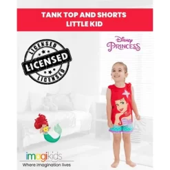 Disney Princess Princess Moana Rapunzel Jasmine Belle Girls Tank Top And French Terry Shorts Little Kid To Big Kid -Family Trends Shop GUEST c03c34bf cf2b 431f a2b5 69fac36cc3f9
