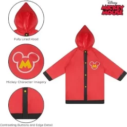 Disney Mickey Mouse Boys Umbrella With Matching Raincoat Set, Kids Ages 2-7 -Family Trends Shop GUEST c0a4e4da 8122 4ac8 a11e b4335ce5c597