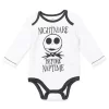 Disney Nightmare Before Christmas Zero Sally Jack Skellington Baby Bodysuit Pants And Hat 3 Piece Outfit Set Newborn To Infant
