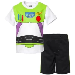 Disney Pixar Toy Story Woody Buzz Lightyear T-Shirt And Mesh Shorts Outfit Set Toddler -Family Trends Shop GUEST c2a81c8a 8508 4bf1 a121 f77233e5ac1d