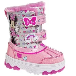 Disney Minnie Mouse Girls Snowboots. (Toddler/Little Kids) -Family Trends Shop GUEST c3c9217a ca2c 4a12 8c5f 65a8fd2717aa
