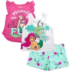 Disney Girl's 3-Pack Fancy Nancy Short Set With Tee, Tank Top And Print Shorts For Toddlers -Family Trends Shop GUEST c5f43371 a83f 4821 a7dd 387d981242e8
