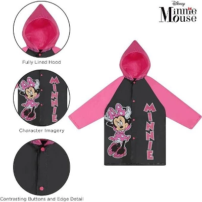 Disney Minnie Mouse Girl's Umbrella And Raincoat Set, Kids Ages 2-5 3 Disney Minnie Mouse Girl's Umbrella And Raincoat Set, Kids Ages 2-5 - Image 3