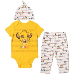 Disney Pixar Monsters Inc. Mike Mickey Mouse Baby Bodysuit Pants And Hat 3 Piece Outfit Set Newborn To Infant -Family Trends Shop GUEST c8769c84 7629 4d5d 85c9 84a15fd3523c