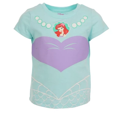 Disney Princess Moana Jasmine Belle Baby Girls 5 Pack T-Shirts Infant 4 Disney Princess Moana Jasmine Belle Baby Girls 5 Pack T-Shirts Infant - Image 4