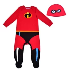 Disney Baby Boy's The Incredibles Jack Jack 2 Piece Coverall Suit Footie With Cap Set For Infant -Family Trends Shop GUEST caddd565 6444 4815 bdcc cbba22885990