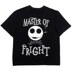 Disney Nightmare Before Christmas Jack Skellington T-Shirt Shorts Black/Gray