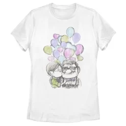 Disney Women's Up Carl And Ellie Love T-Shirt -Family Trends Shop GUEST d0c3e8e2 275c 4474 bc6c 46b03ae855a1