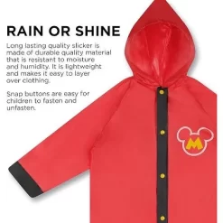 Disney Mickey Mouse Boys Umbrella With Matching Raincoat Set, Kids Ages 2-7 -Family Trends Shop GUEST d0c5fb6e b855 4a39 9c56 0b7774a52ea5