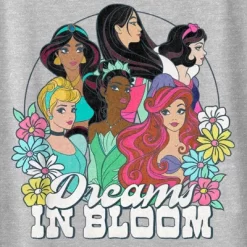 Women's Disney Princesses Dreams In Bloom Scoop Neck