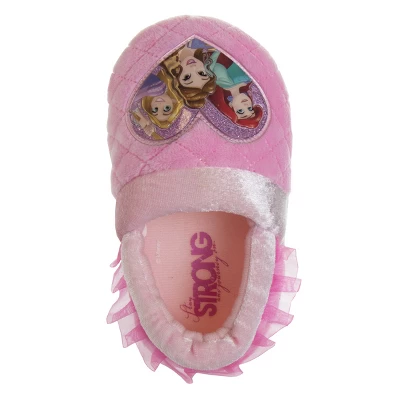 Disney Princess Girls Dual Sizes Slippers. (Toddler/Little Kids). 5 Disney Princess Girls Dual Sizes Slippers. (Toddler/Little Kids). - Image 5