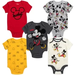 Disney Mickey Mouse Lion King Winnie The Pooh Pixar Toy Story Finding Nemo Baby 5 Pack Bodysuits Newborn To Infant -Family Trends Shop GUEST d339ca42 9575 4f0a 917b c5cc1316b469