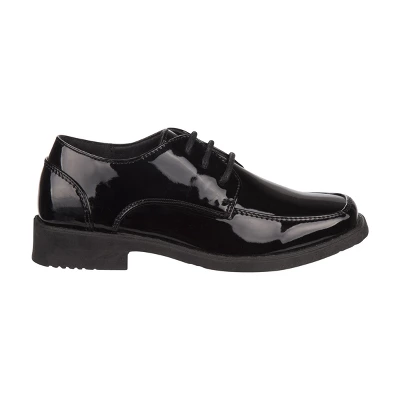Disney Josmo Boys' Lace Up Closure Dress Shoes : Classic Oxford With Lace Up Design (Little Kids / Big Kids) 1 Disney Josmo Boys' Lace Up Closure Dress Shoes : Classic Oxford With Lace Up Design (Little Kids / Big Kids)