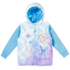 Disney Frozen Elsa Girls Zip Up Vest 2fer Jacket Toddler -Family Trends Shop GUEST d3ee587b 97d6 45a0 be2d c4a8ce7c0229