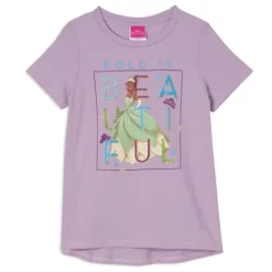 Disney Princess Tiana 2 Pack Tunic Graphic T-Shirts Princess Tiana