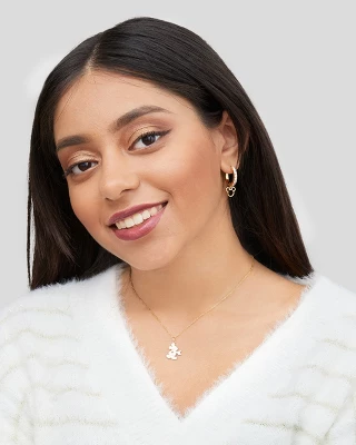 Disney Mickey Mouse 14kt Yellow Gold Classic Mickey Pendant Necklace, 15" 2 Disney Mickey Mouse 14kt Yellow Gold Classic Mickey Pendant Necklace, 15" - Image 2