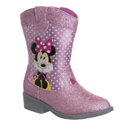 Disney Minnie Mouse Girls' Cowgirl Boots (Toddler/Little Kids) 5 Disney Minnie Mouse Girls' Cowgirl Boots (Toddler/Little Kids) - Image 5
