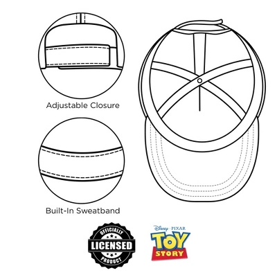 Disney Buzz Lightyear Boys Baseball Cap 4 Disney Buzz Lightyear Boys Baseball Cap - Image 4