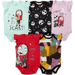Disney Nightmare Before Christmas Jack Skellington Sally Baby Girls 5 Pack Bodysuits 24 Disney Nightmare Before Christmas Jack Skellington Sally Baby Girls 5 Pack Bodysuits -Family Trends Shop GUEST da9f2155 899c 4bdb ba37 9ac5bafd6a7d