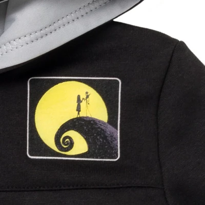 Disney Nightmare Before Christmas Fleece Jack Skellington Oogie Boogie Sally Quarter Zip Hoodie Little Kid 5 Disney Nightmare Before Christmas Fleece Jack Skellington Oogie Boogie Sally Quarter Zip Hoodie Little Kid - Image 5