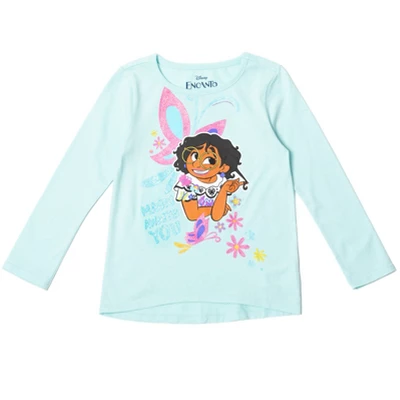 Disney Encanto Isabela Luisa Mirabel Girls 2 Pack T-Shirts Toddler 1 Disney Encanto Isabela Luisa Mirabel Girls 2 Pack T-Shirts Toddler