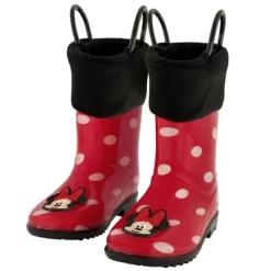 Disney Minnie Mouse Girl's Rain Boots With Soft Removable Liner, Toddler ( 1-4 Years) -Family Trends Shop GUEST e2c07cd2 748b 49b9 8a2d 5d2edaa202a5