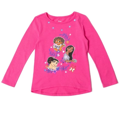 Disney Encanto Isabela Luisa Mirabel Girls 2 Pack T-Shirts Toddler 2 Disney Encanto Isabela Luisa Mirabel Girls 2 Pack T-Shirts Toddler - Image 2