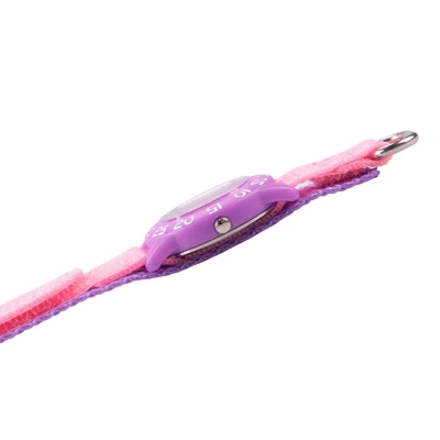 Girls' Disney Minnie Mouse Purple Plastic Time Teacher Watch - Pink 3 Girls' Disney Minnie Mouse Purple Plastic Time Teacher Watch - Pink - Image 3