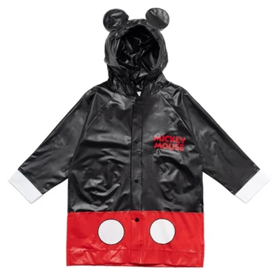 Disney Mickey Mouse Waterproof Hooded Rain Jacket Coat Little Kid 7 Disney Mickey Mouse Waterproof Hooded Rain Jacket Coat Little Kid - Image 7