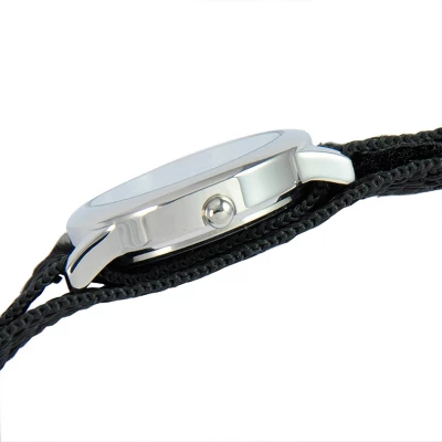 Boys' Disney Pluto Stainless Steel Time Teacher Watch - Black 4 Boys' Disney Pluto Stainless Steel Time Teacher Watch - Black - Image 4