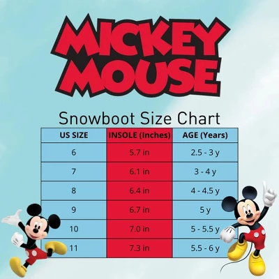 Disney Mickey Mouse Boys' Snowboots (Toddler/Little Kids) 5 Disney Mickey Mouse Boys' Snowboots (Toddler/Little Kids) - Image 5