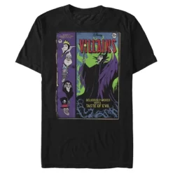 Men's Disney Princesses Vintage Villain Comics T-Shirt -Family Trends Shop GUEST e6b9532c efb6 4313 89ce f6cd1e402873